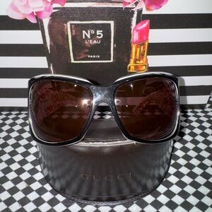GUCCI Vintage Horsebit Sunglasses